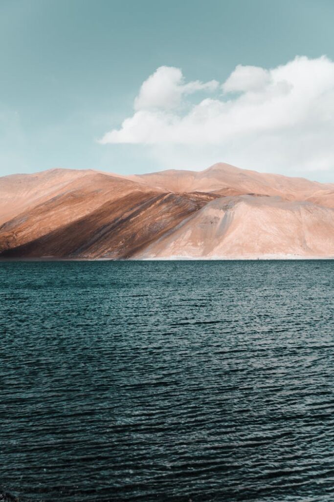 Body of Water Near Mountain